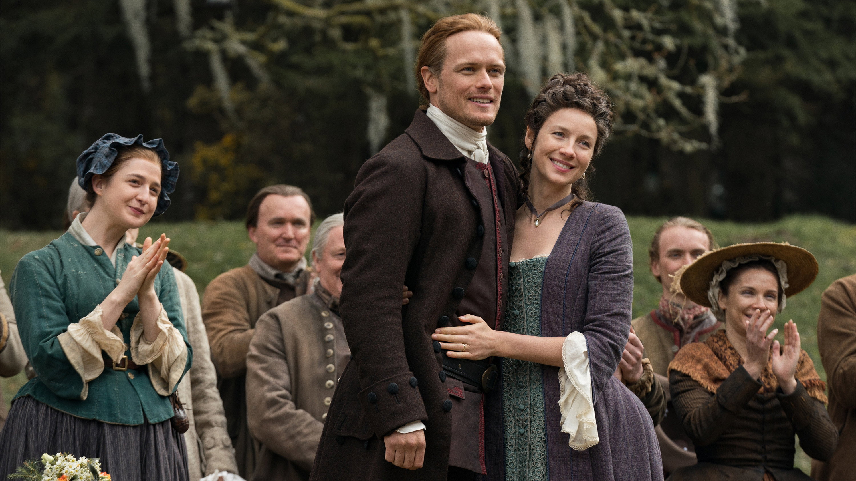 A still from The Fiery Cross