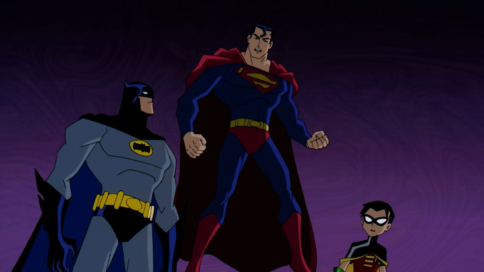 A still from The Batman/Superman Story (2)