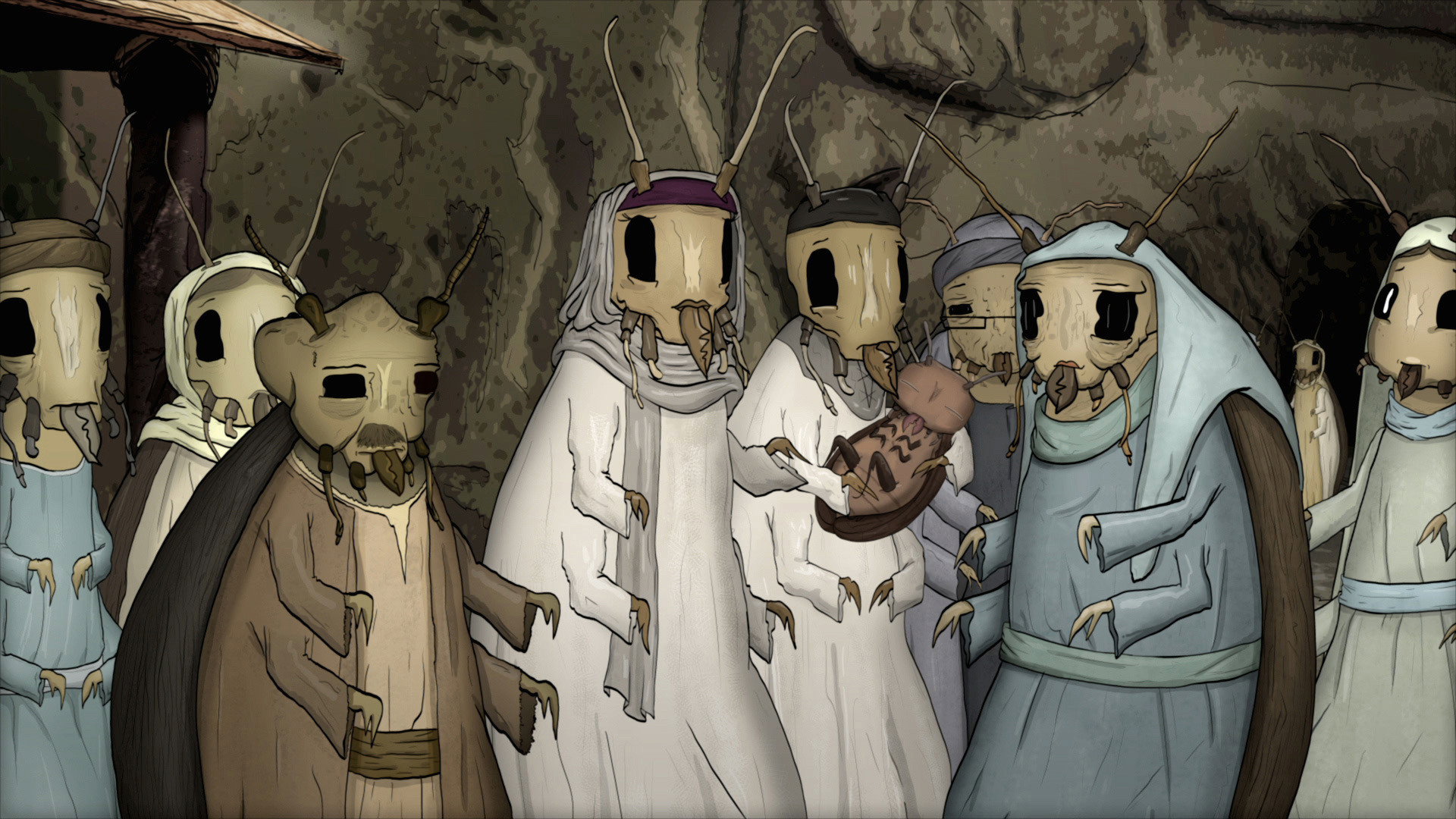 A still from Episode Thirteen: Roaches.