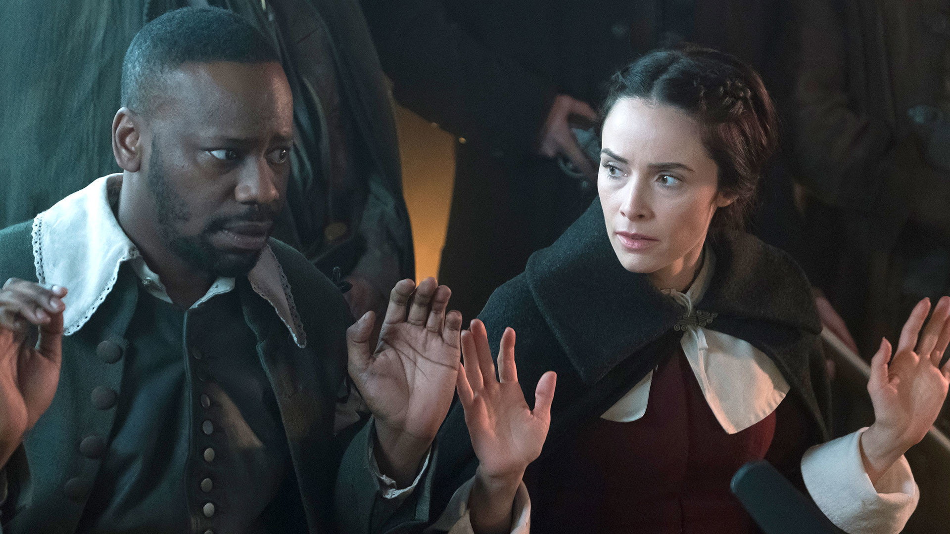 A still from The Salem Witch Hunt