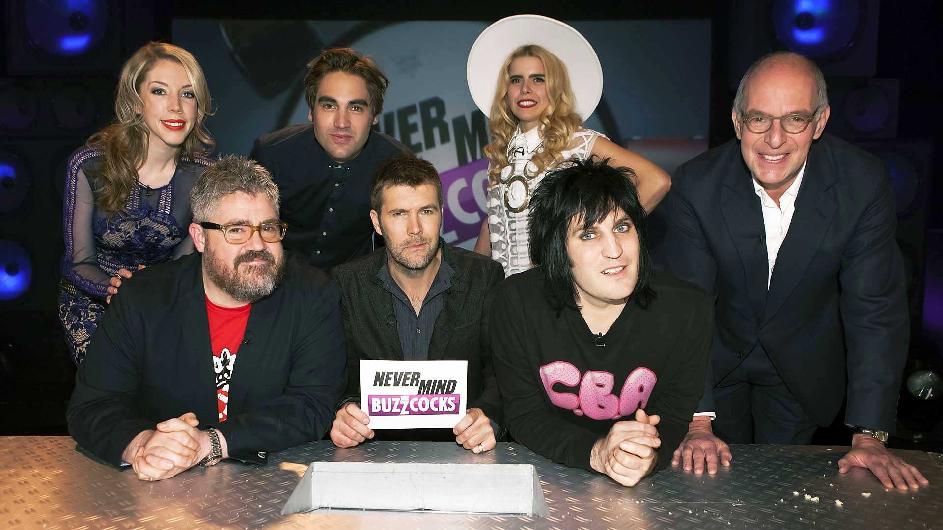 A still from Katherine Ryan, Loyd Grossman, Charlie Simpson and Paloma Faith