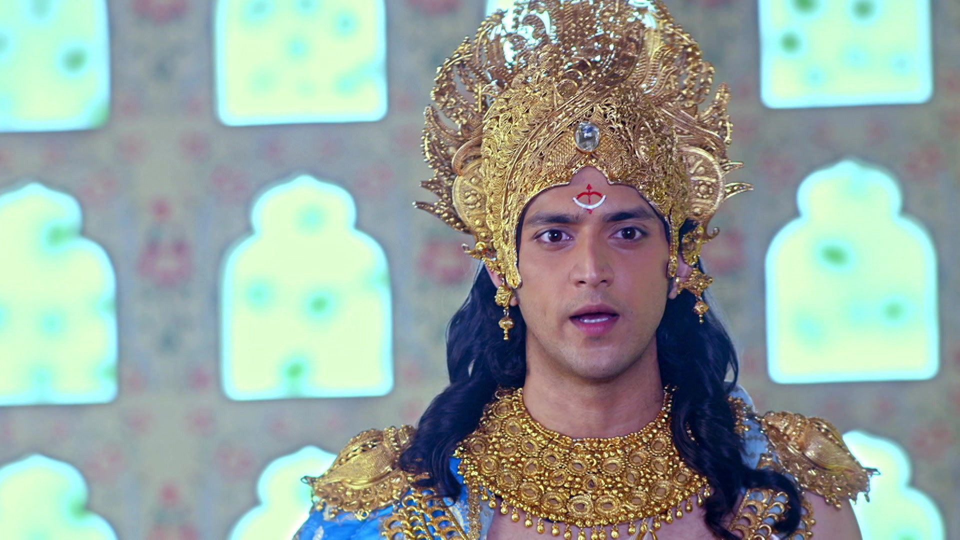 A still from Arjun Arrives at Dwarka