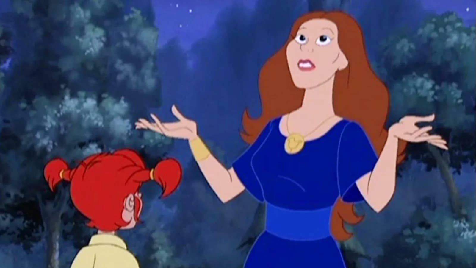 A still from Pippi Meets the White Lady
