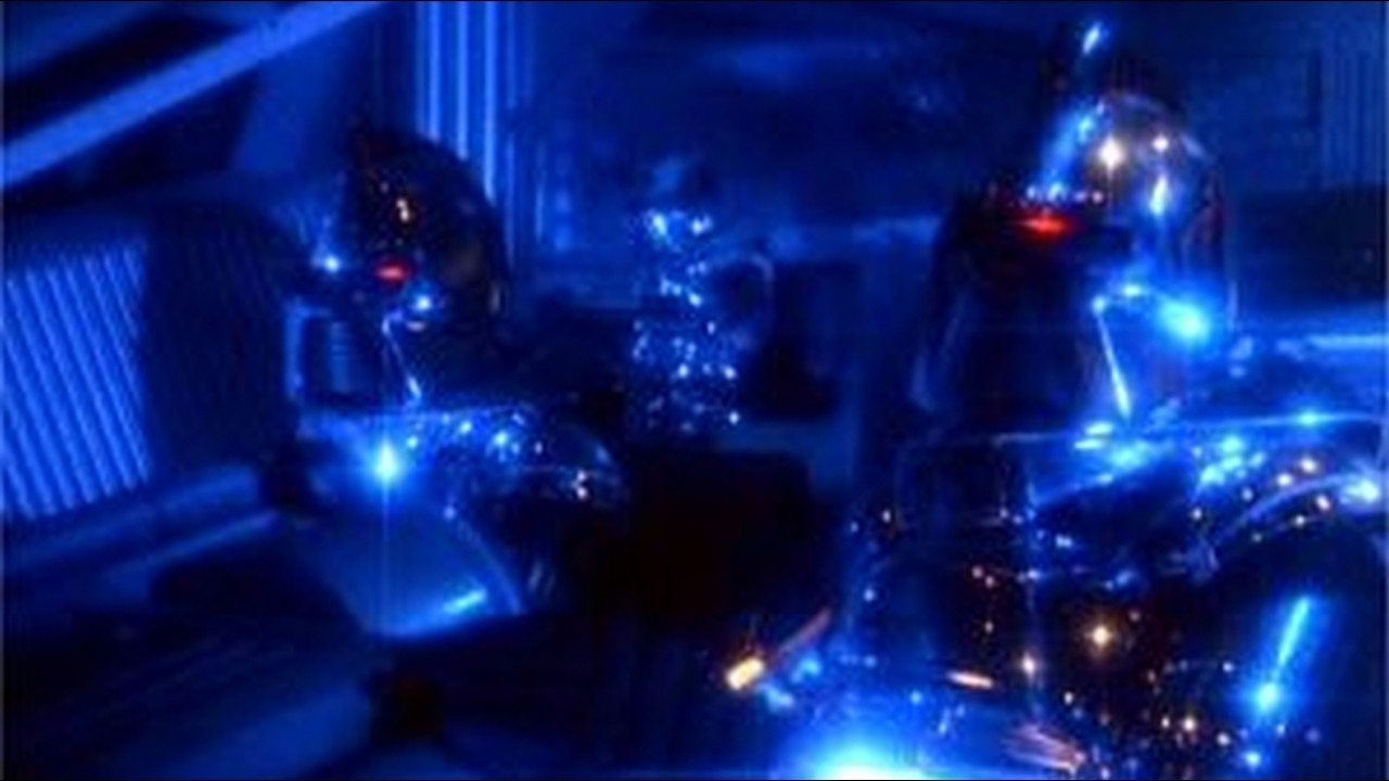 A still from The Night the Cylons Landed (1)