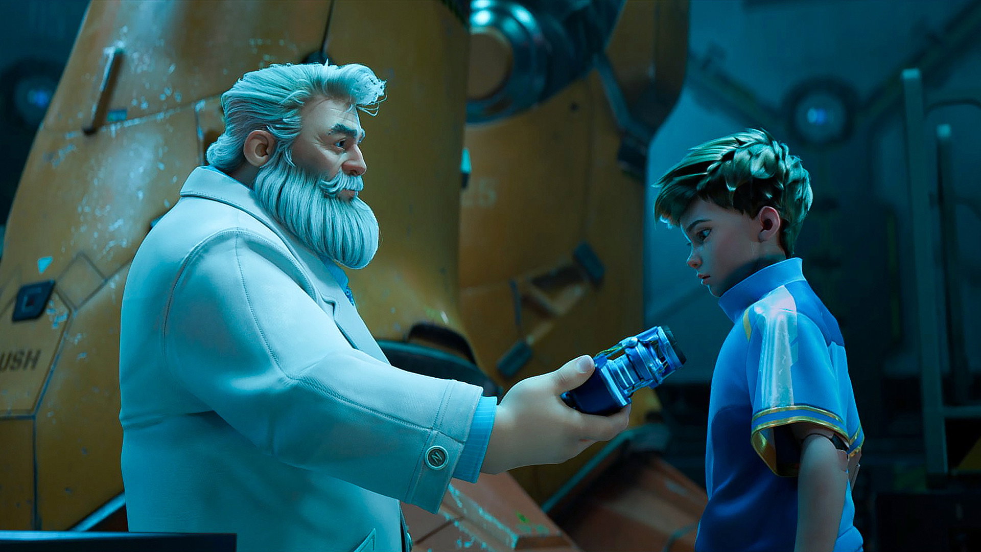 A still from Mega Man: Start