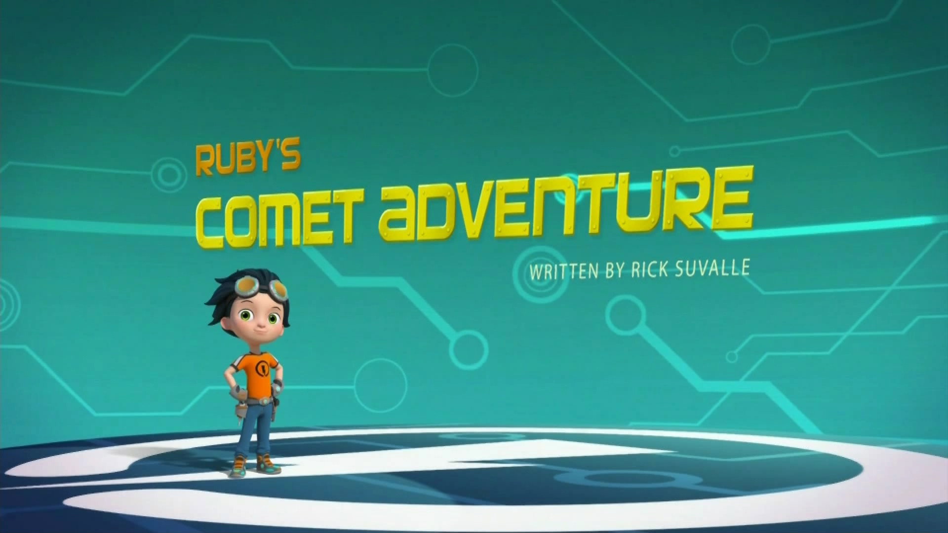 A still from Ruby's Comet Adventure