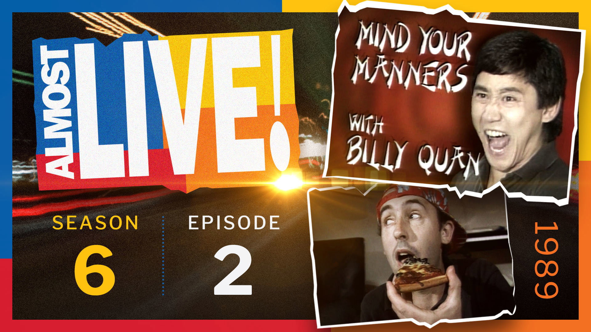 A still from Mind Your Manners with Billy Quan