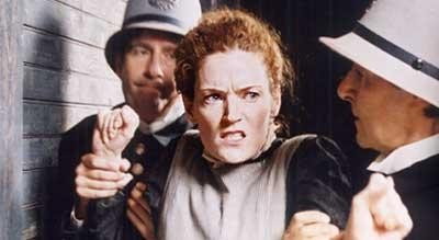A still from The Most Dangerous Woman in America