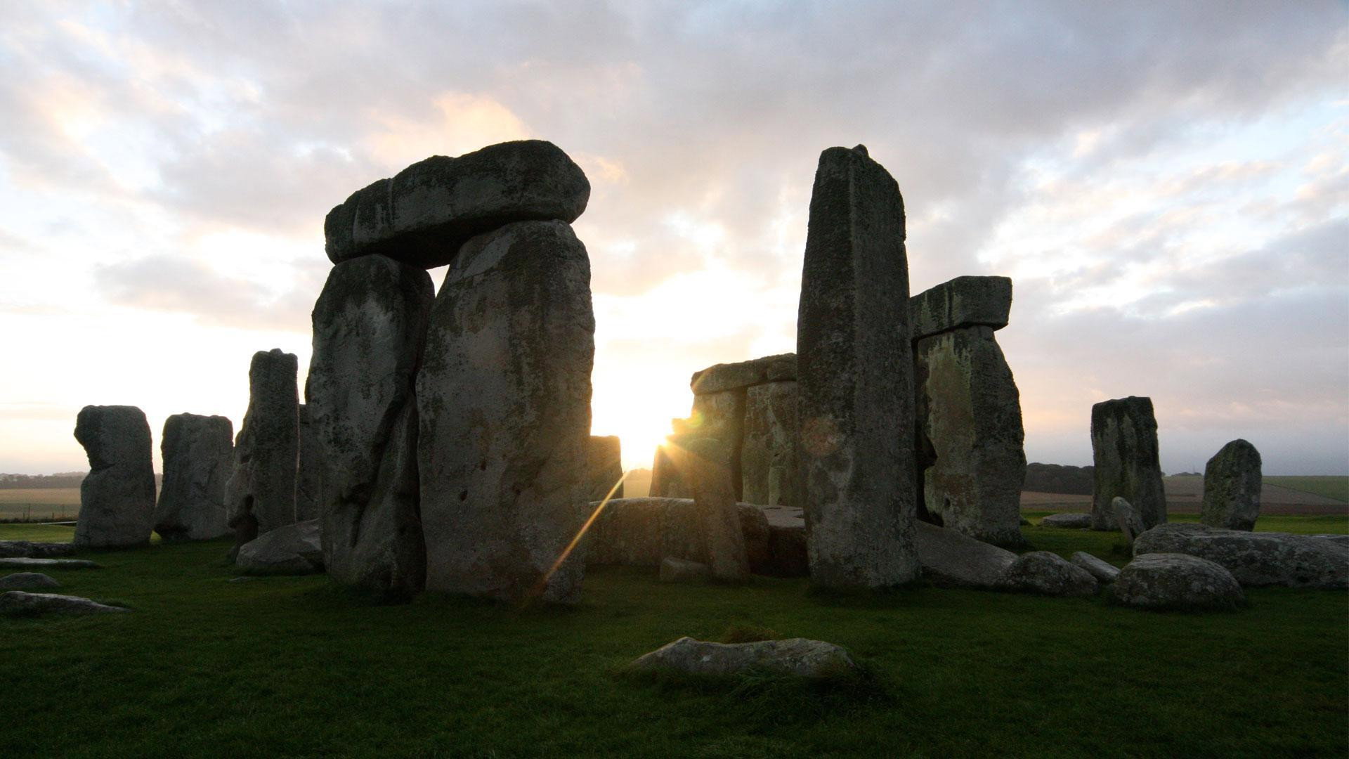 A still from Secrets of Stonehenge