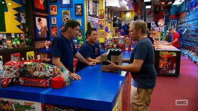 A still from Power Man vs. Counter Man