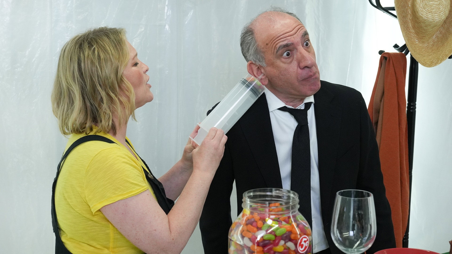 A still from Putting Things on Things