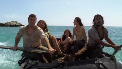 A still from The Story of the Oceanic 6
