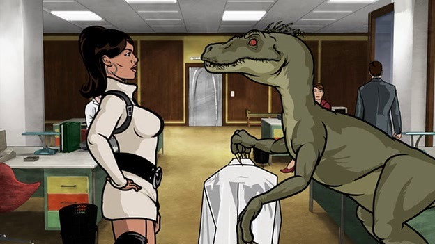 A still from Archersaurus