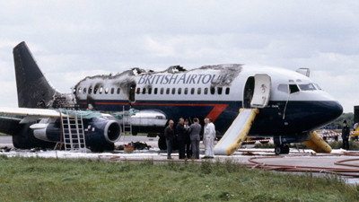 A still from Panic on the Runway (British Airtours Flight 28M)