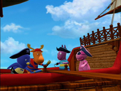 A still from Pirate Treasure