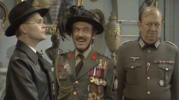 A still from René - Under an Assumed Nose