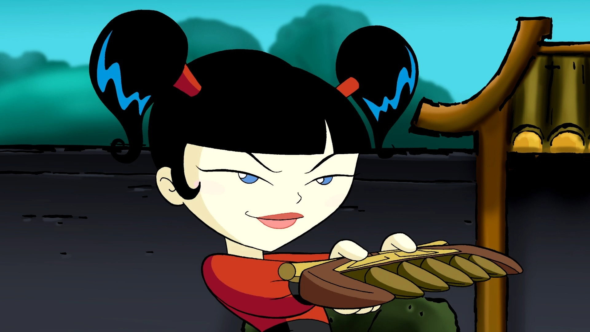 A still from Tangled Web