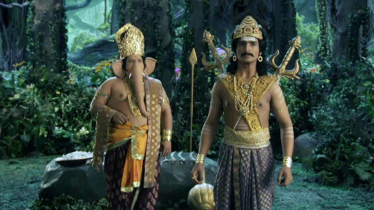A still from Gyan Murti attacks Durdumb
