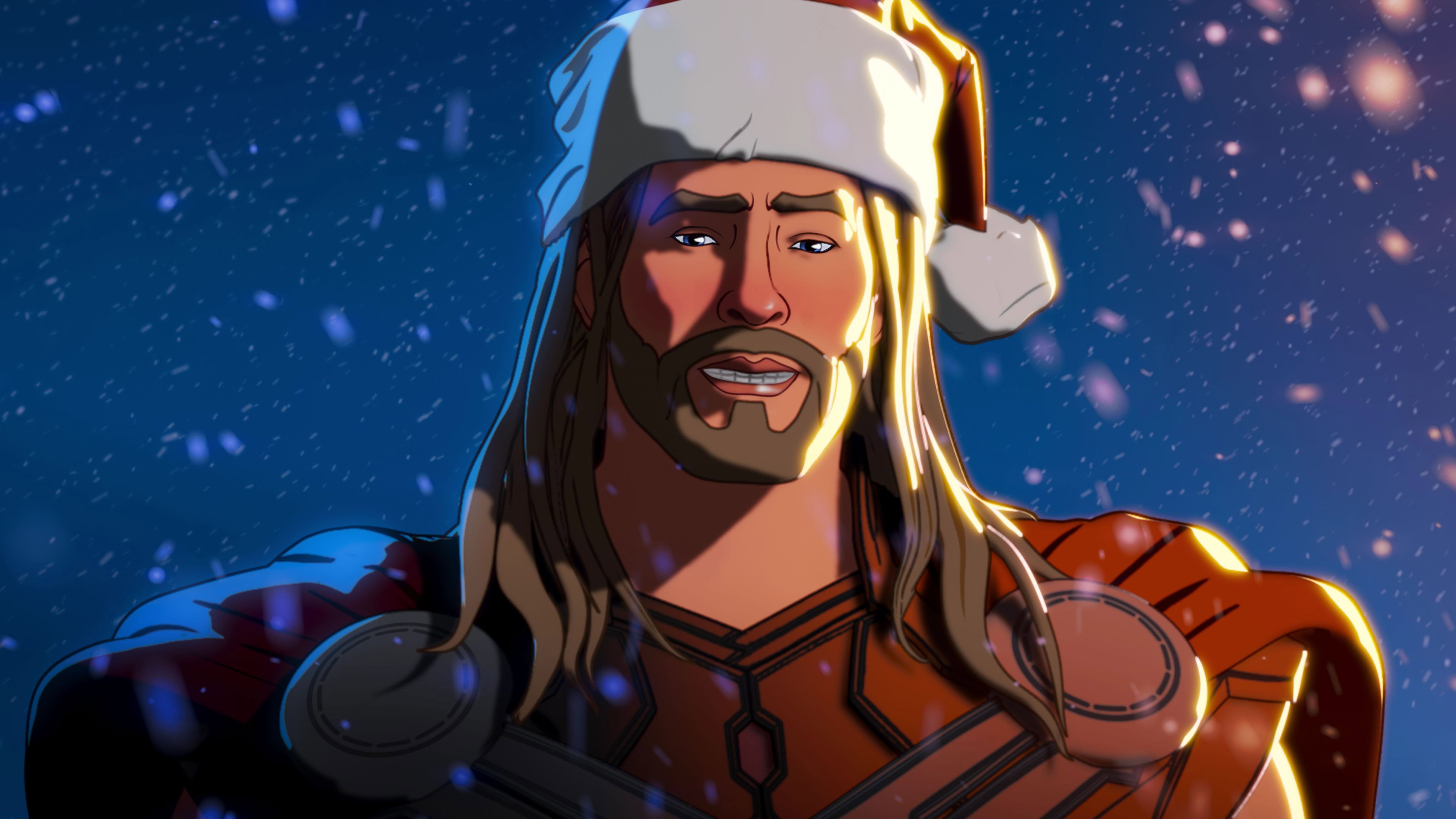A still from What If... Happy Hogan Saved Christmas?