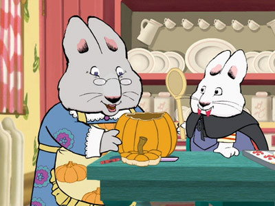 A still from Max's Jack-o-Lantern