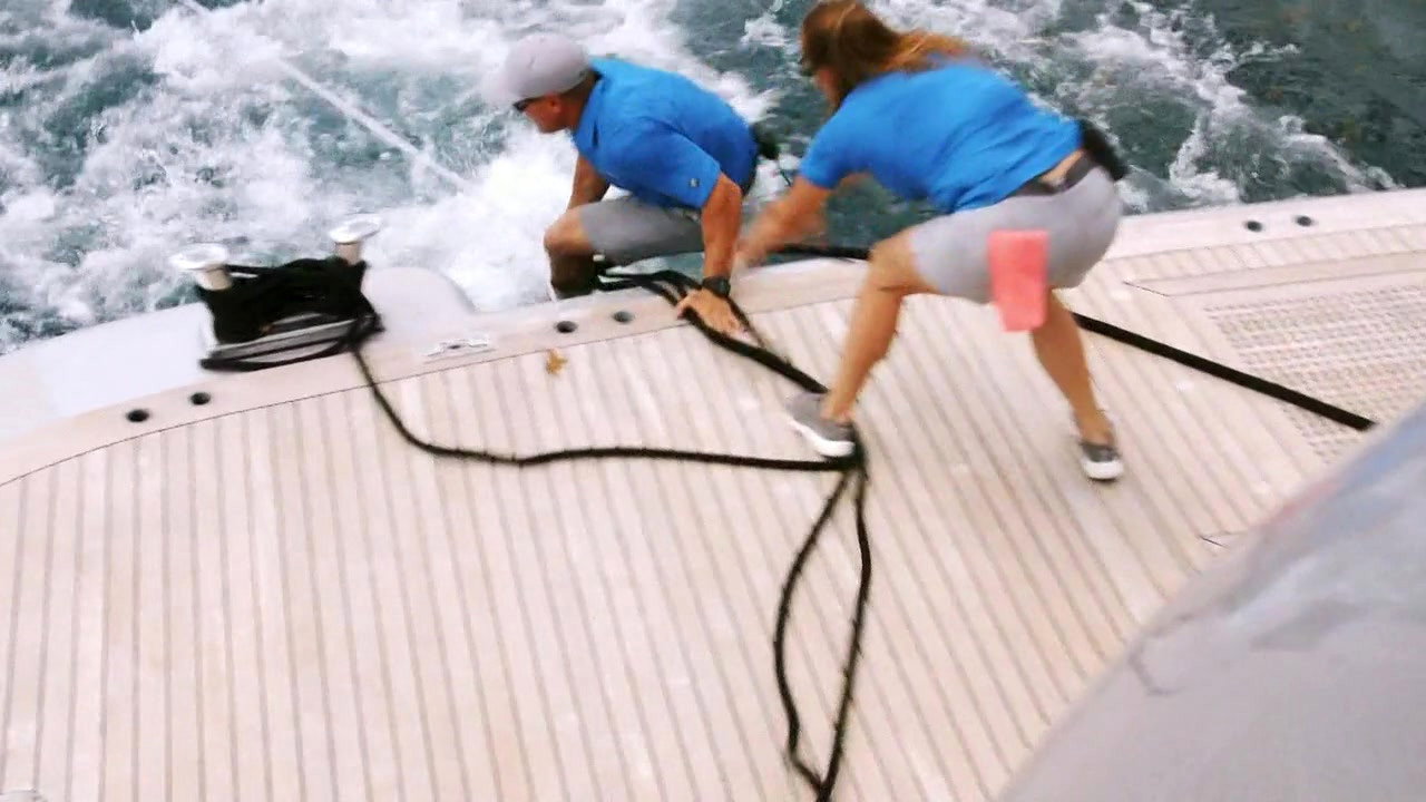 A still from Man Overboard