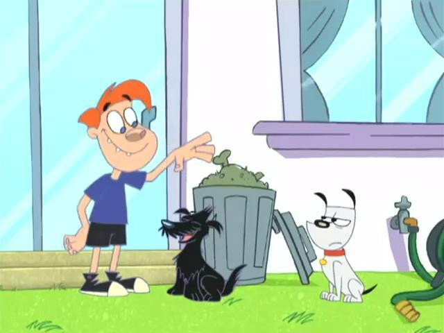 A still from Piranha / League of Dogs / Hosed
