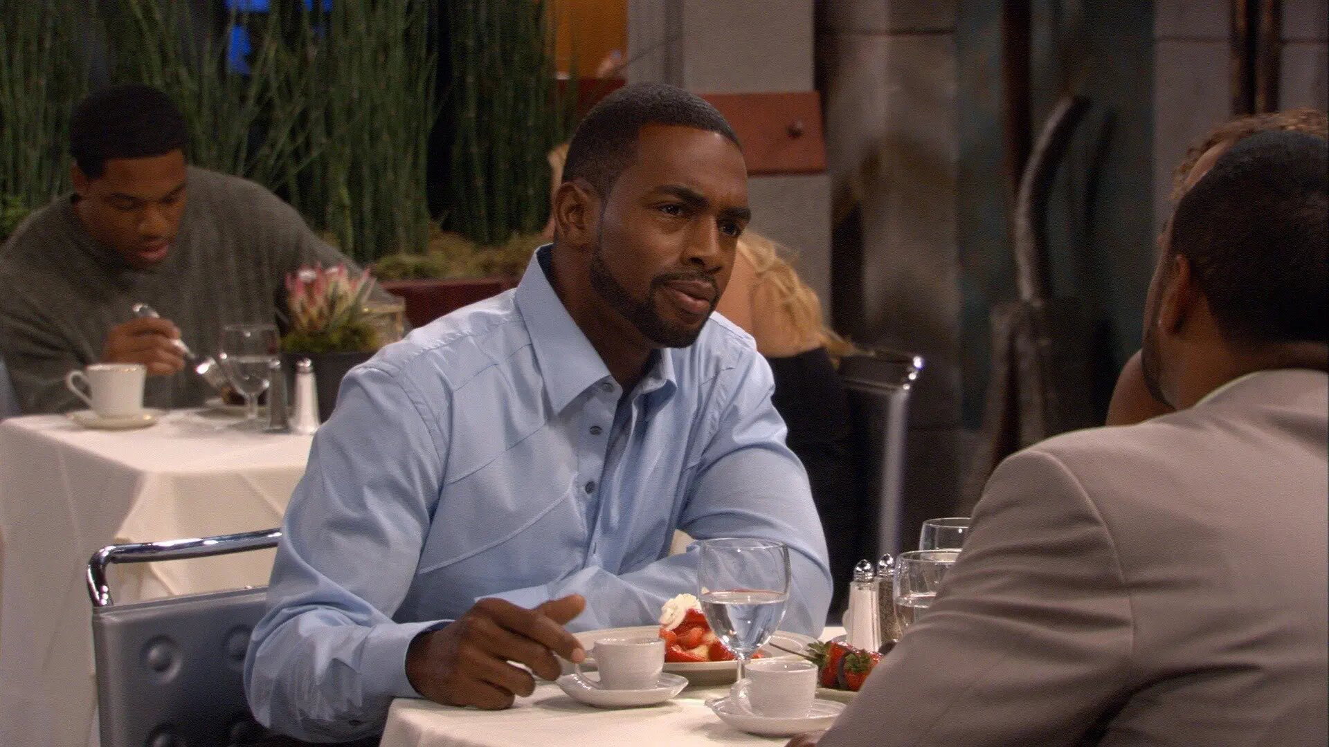 A still from The Big Birth-Date Episode