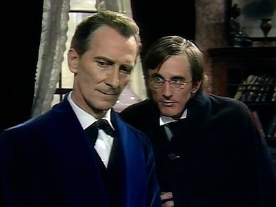 A still from The Hound of the Baskervilles: Part 1
