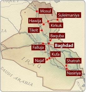 A still from Beyond Baghdad