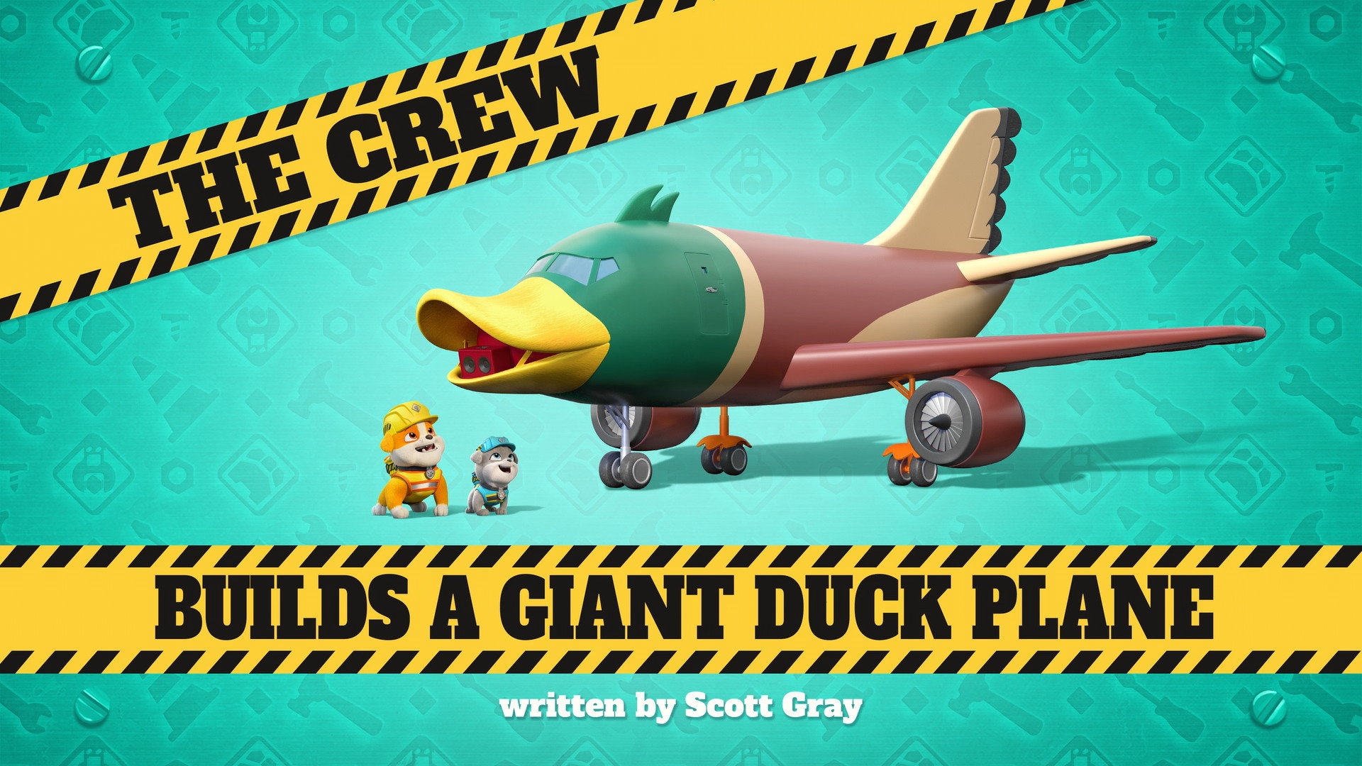 A still from The Crew Builds a Giant Duck Plane