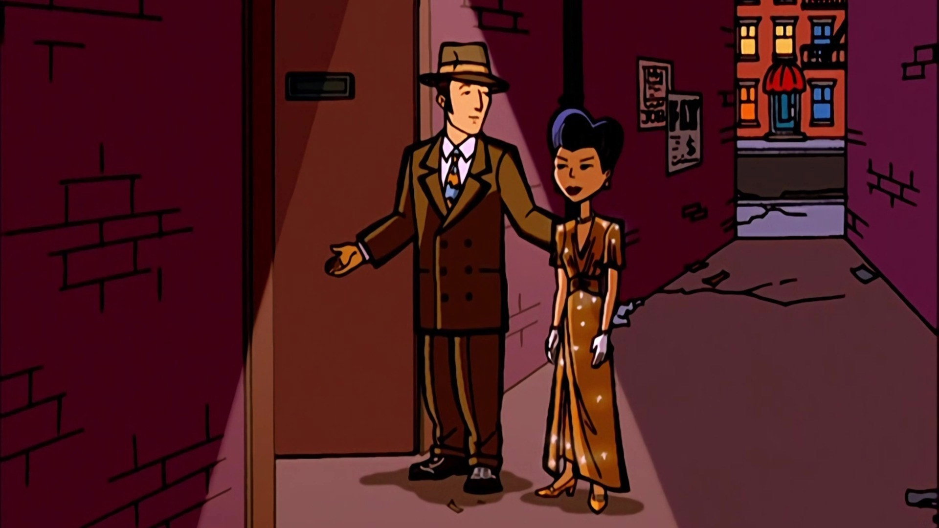 A still from Life in the Past Lane