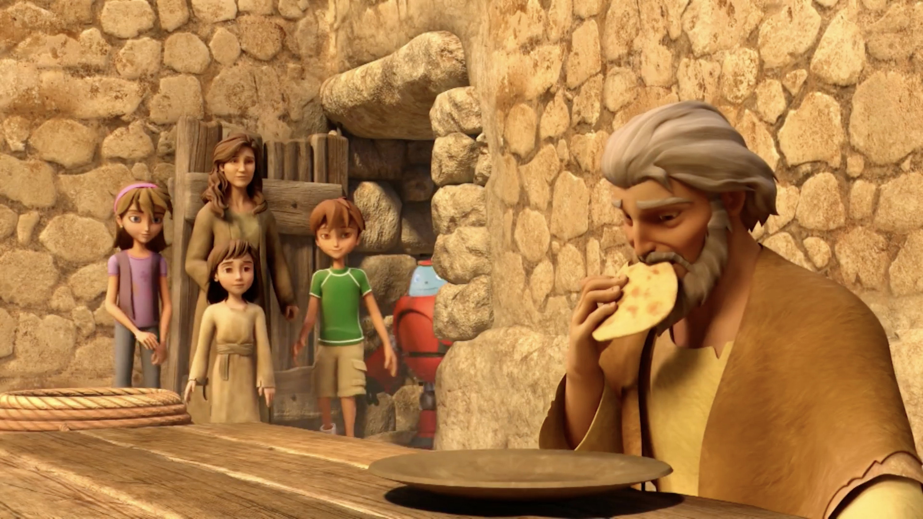 A still from Elijah and the Widow