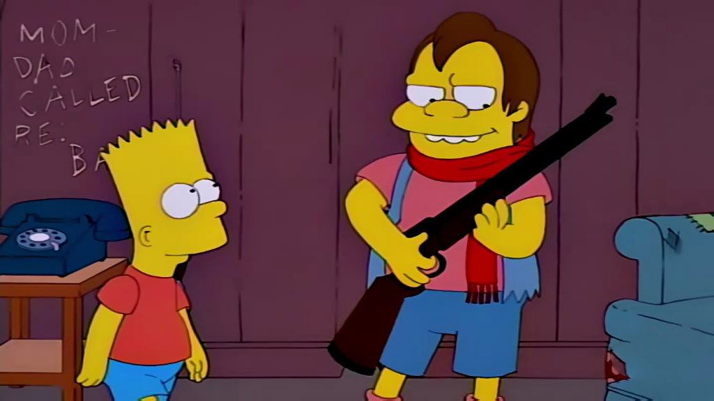 A still from Bart the Mother