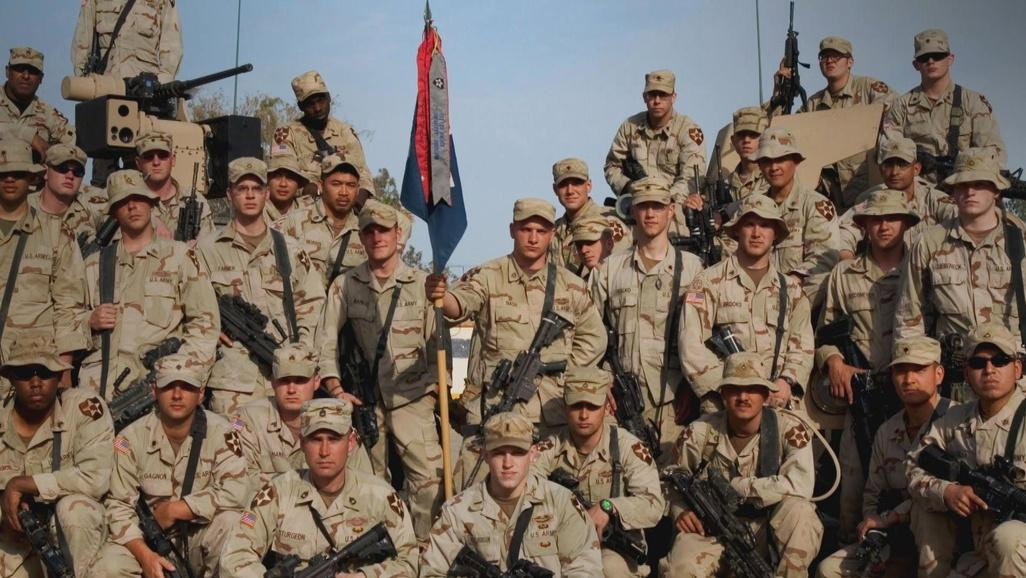 A still from The Wounded Platoon
