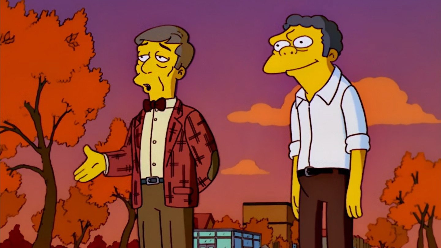 A still from Homer the Moe