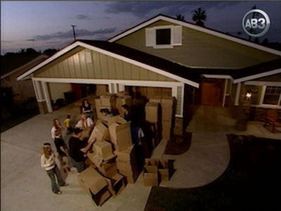 A still from The Burns Family
