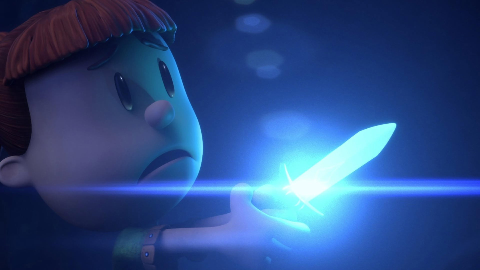 A still from So Slayeth the Prophecy