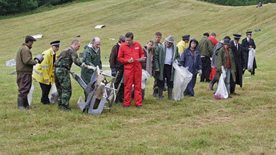 A still from Lockerbie Disaster (Pan Am 103)