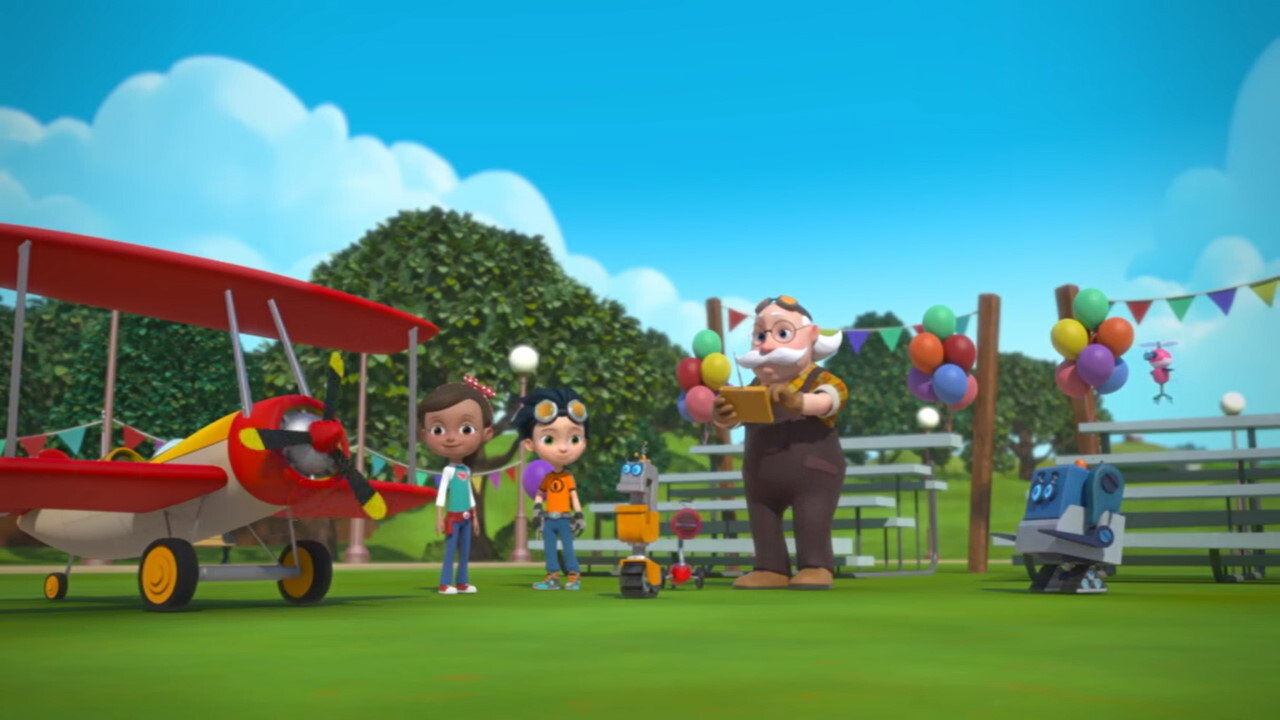 A still from Rusty's Park N' Fly