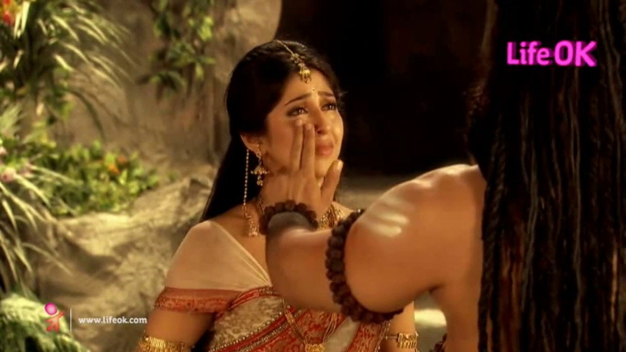 A still from Parvati's son comes into being