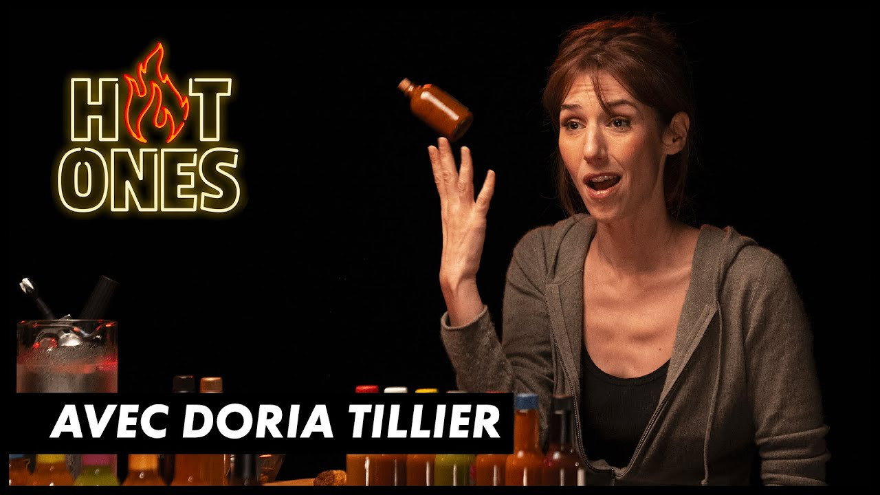 A still from Doria Tillier literally ends up on the floor