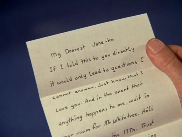 A still from Riddle Me Death