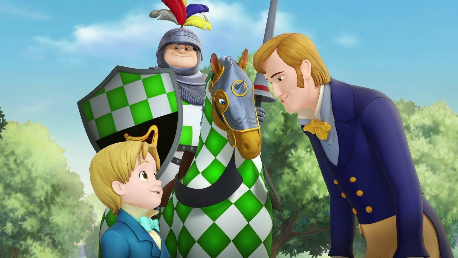 A still from The Silent Knight