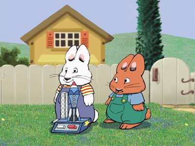 A still from Max and Morris Blast Off!