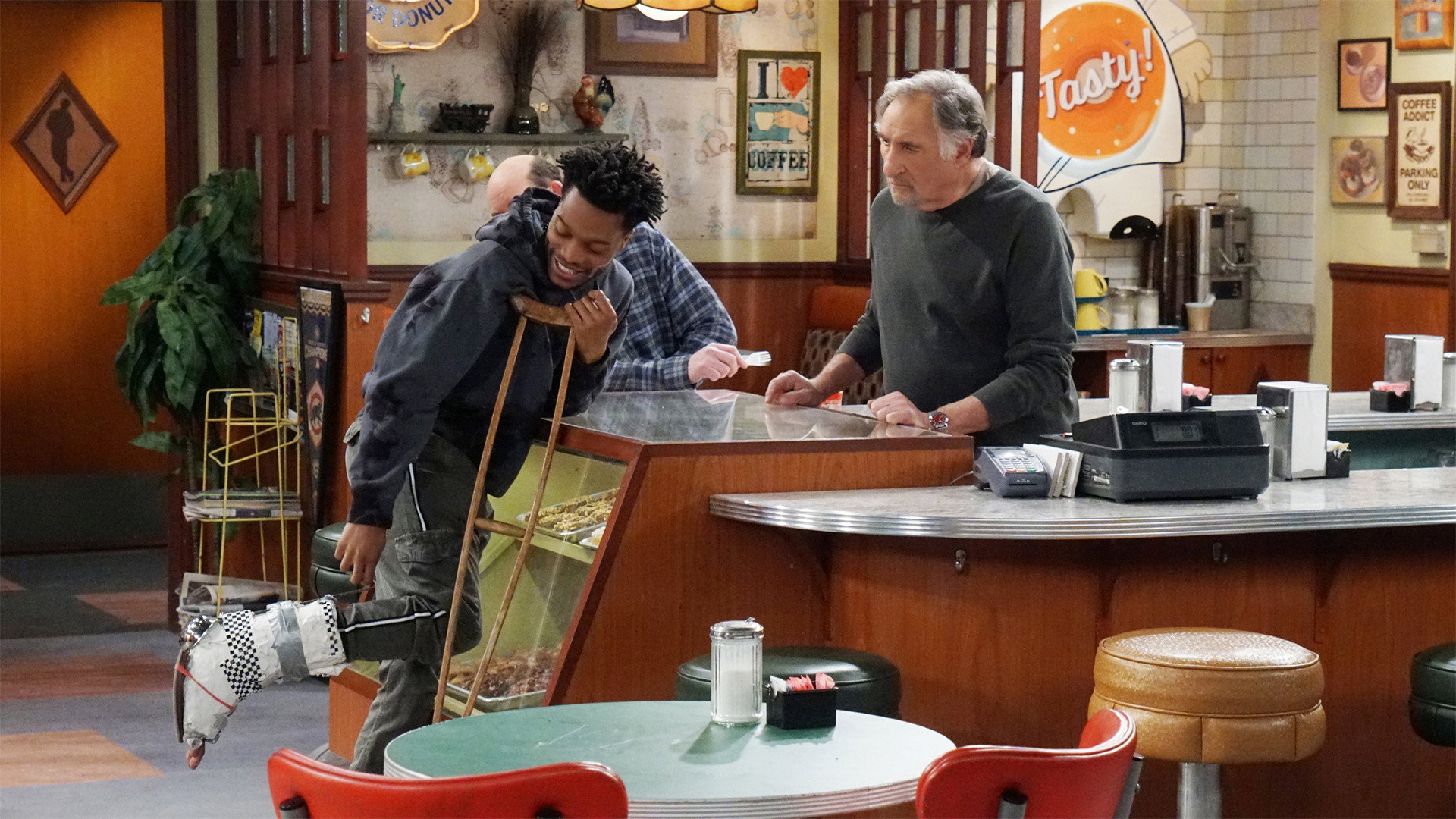 A still from Man Without a Health Plan