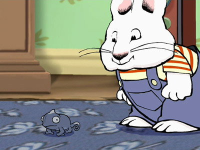 A still from Max's Lost Lizard