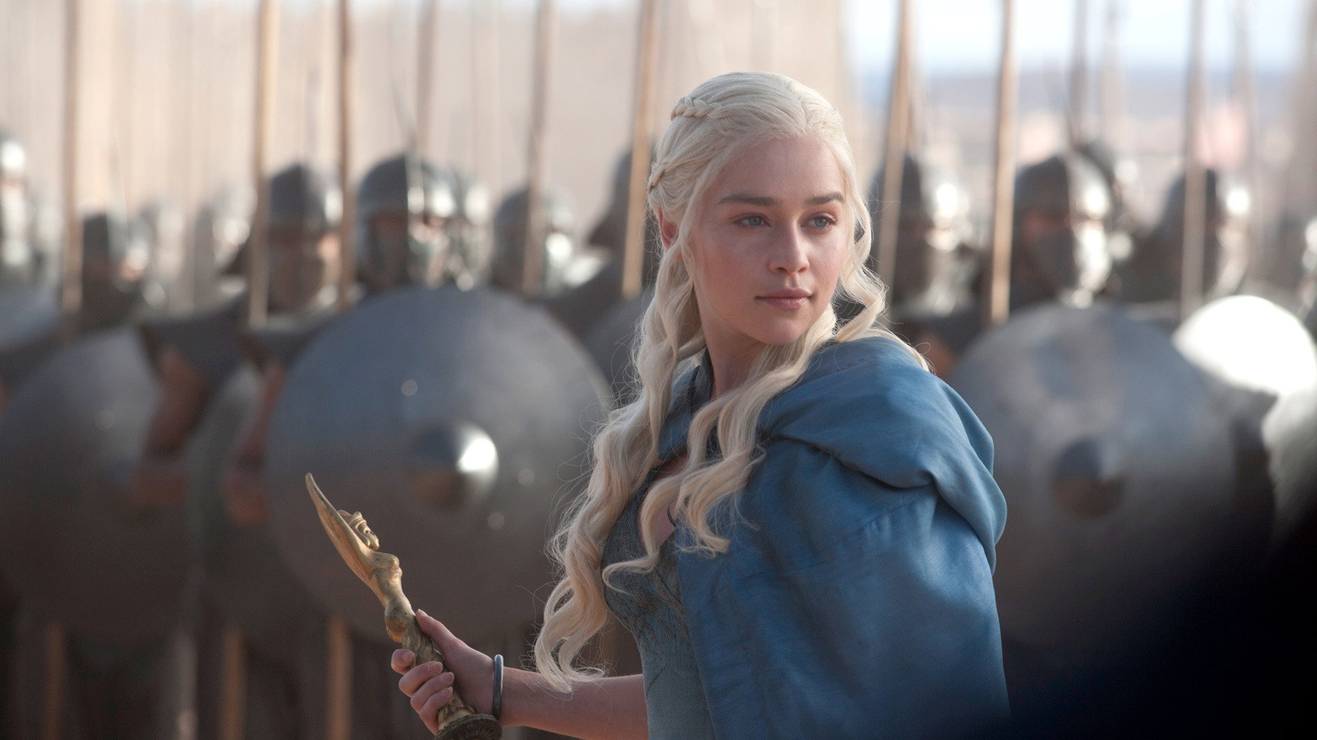 A still from And Now His Watch Is Ended