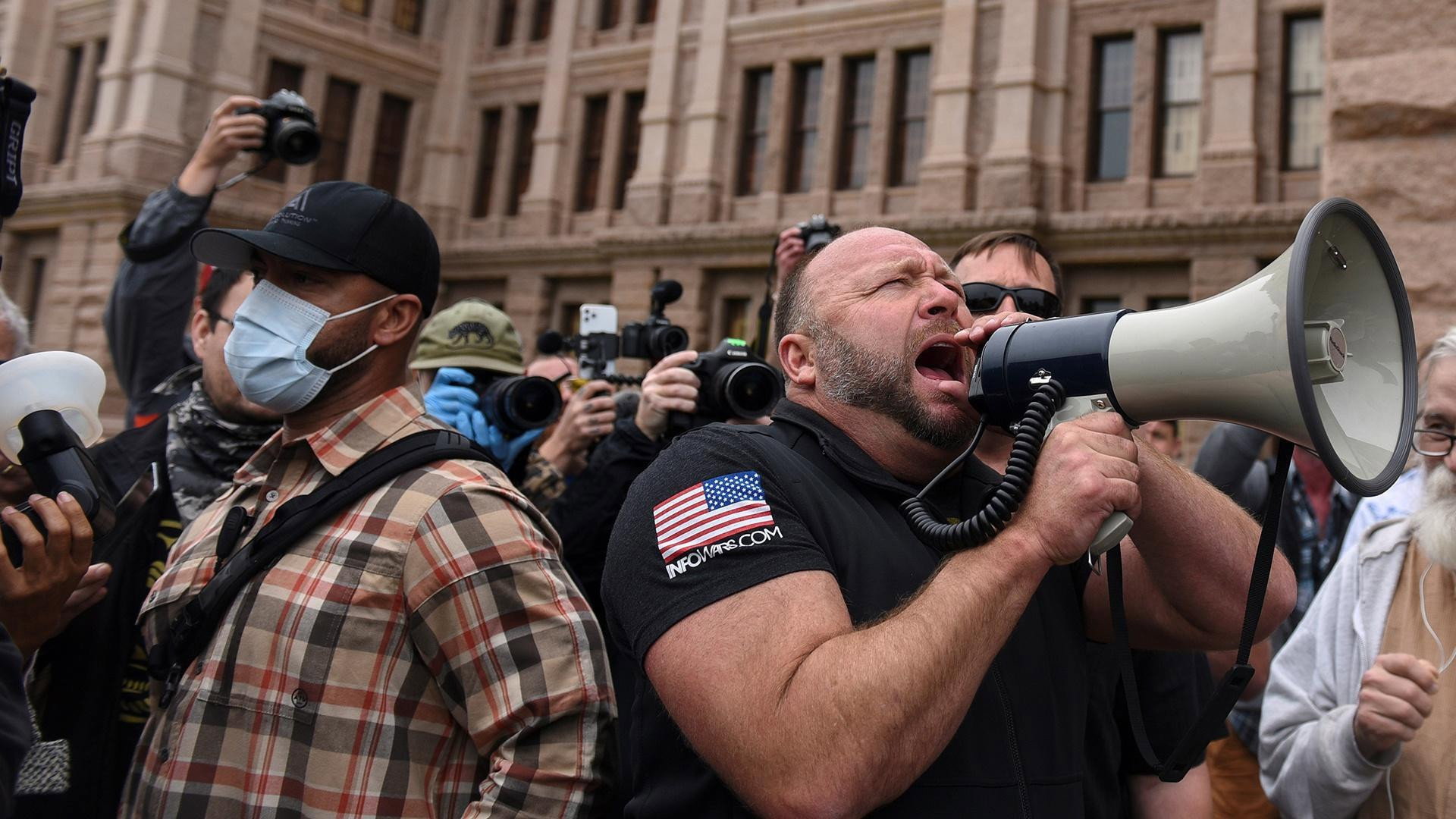 A still from United States of Conspiracy