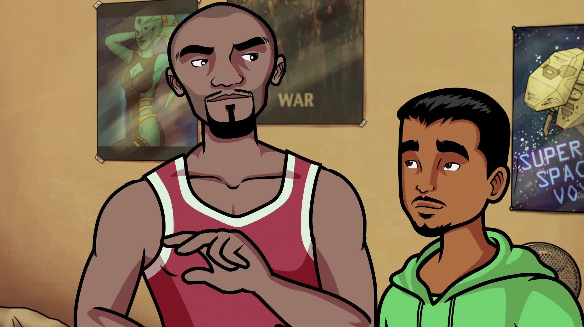 A still from "I'm With the Contraband"
