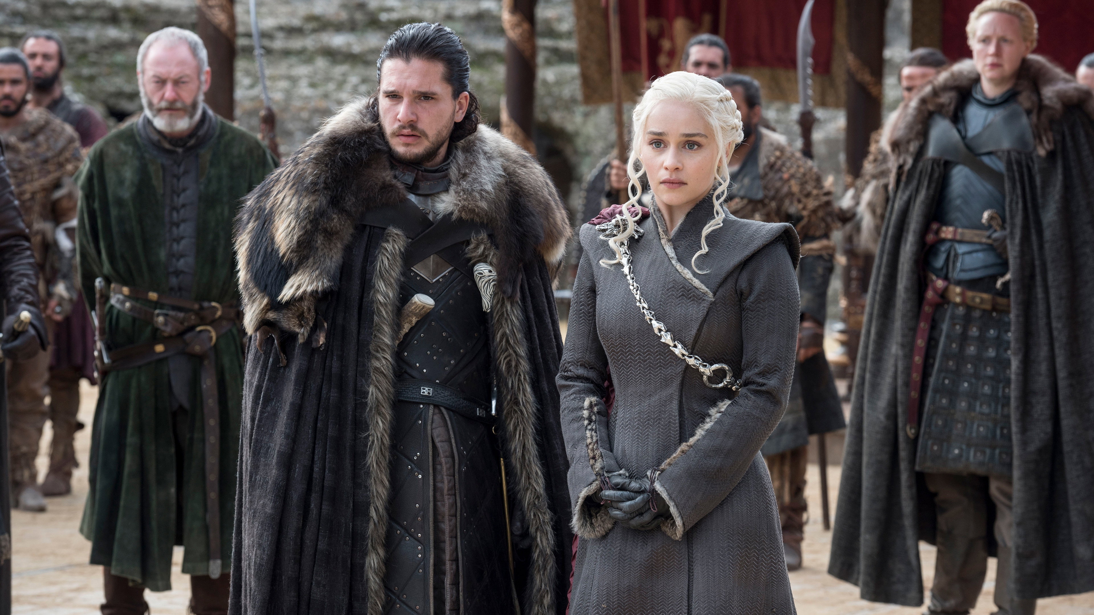 A still from The Dragon and the Wolf